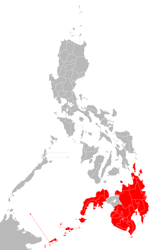 Philippine island of Mindanao, site of bloody Jihadist insurgency