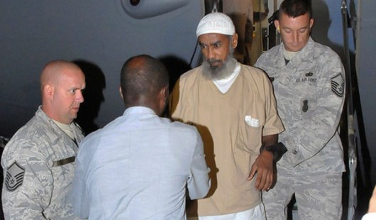 Ibrahim al-Qosi, shown here in U.S. custody...before Obama released him to become a leader of the global Jihad movement.