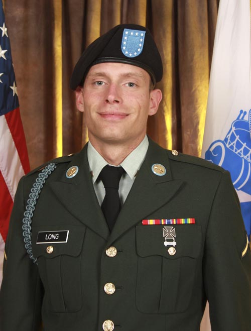 In this undated photo provided by the U.S. Army  in Little Rock, Ark., Tuesday, June 2, 2009, Pvt. William Long, 23, of Conway, Ark., is shown Friday, May 15, 2009. Long was killed outside an Army-Navy Career Center in a west Little Rock shopping center on Monday, June 1. (AP Photo/U.S. Army)