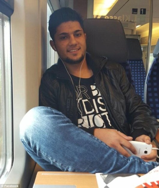 Riaz Khan Ahmadzai, who attacked passengers on a  German train on 19 July